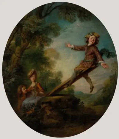 Die Wippe von Nicolas Lancret