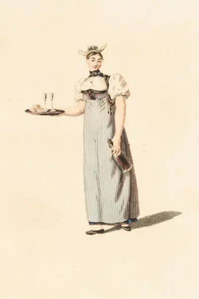 Bern. Die Kleidung der eleganten Frauen von Franz Niklaus König