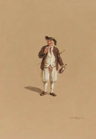 Berne. Houper av Franz Niklaus König