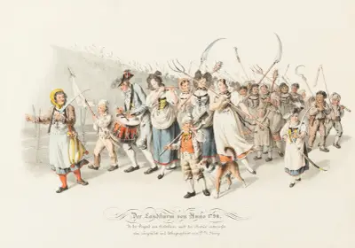 Der Landsturm von Anno 1798 av Franz Niklaus König