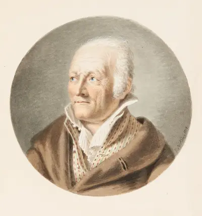 Heinrich Rieter, Maler und Radierer (1751-1818) av Franz Niklaus König