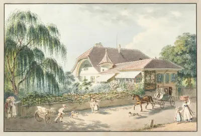 Landhaus Villette av Franz Niklaus König