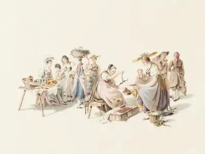 Le Marché av Franz Niklaus König