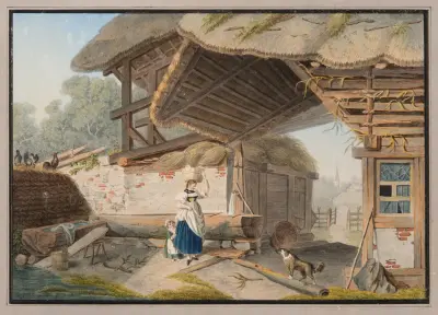Selský dům v kantonu Bern, Franz Niklaus König