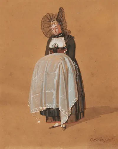 Maraine Bernoise av Franz Niklaus König