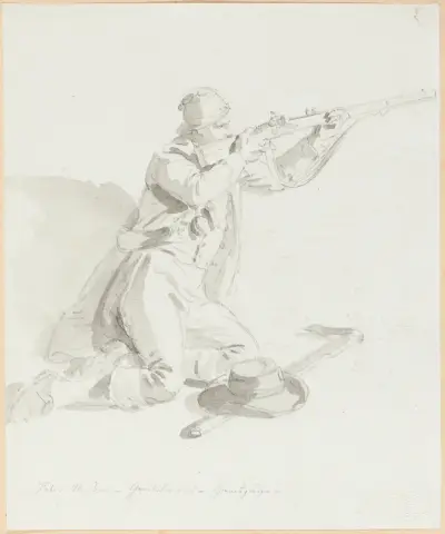 Peter Mossen – Grindelwald – Gemsjäger av Franz Niklaus König