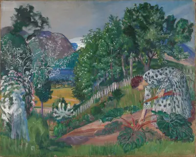 Spring Evening in Jølster, Nikolai Astrup
