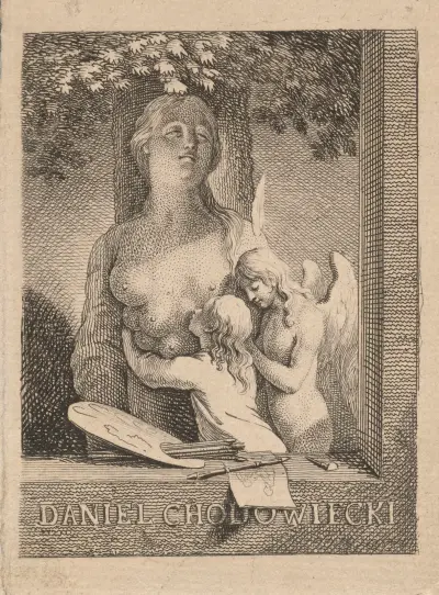 Exlibris von Daniel Chodowiecki von Daniel Nikolaus Chodowiecki