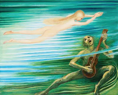Näcken av Nils Dardel