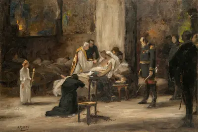Death of a Hero. Study av Nils Forsberg