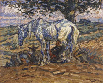 Don Quijotes Pferd Rosinante von Nils Kreuger
