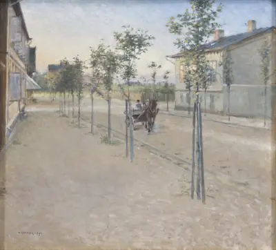 Abend in Varberg von Nils Kreuger