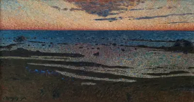 Summer Evening at Kalmarsund von Nils Kreuger