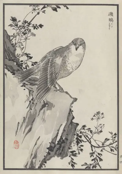 Bairei hyakuchō gafu. Ten Pl.07 av Kōno Bairei
