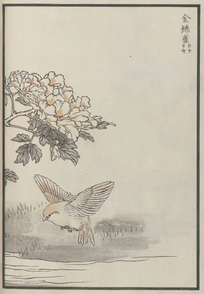 Bairei hyakuchō gafu. Ten Pl.18 av Kōno Bairei