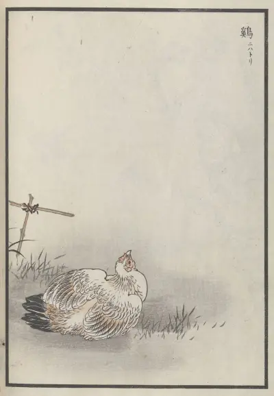 Bairei hyakuchō gafu. Ten Pl.20 av Kōno Bairei