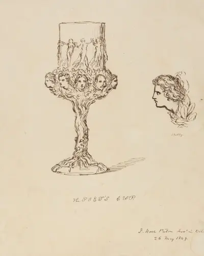 The poet’s cup. av Sir Joseph Noel Paton