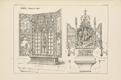 Nuremberg. Reliquary and Tryptich. av Richard Norman Shaw