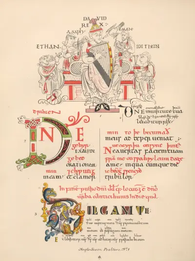 Anglo-Saxon Psalters I av John Obadiah Westwood