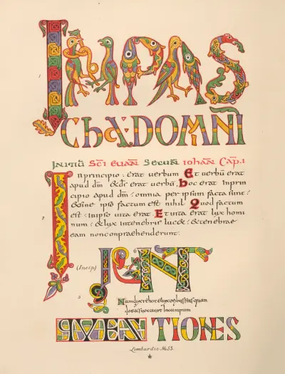 Lombardio MSS I av John Obadiah Westwood