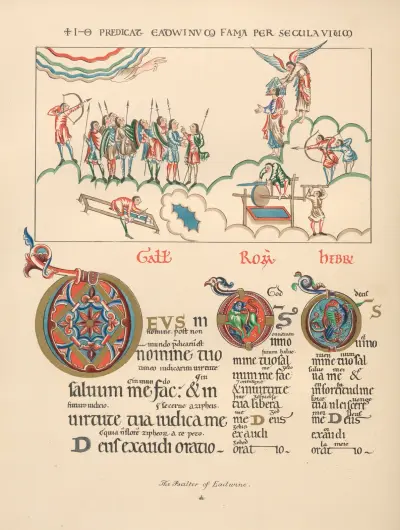 The Psalter of Eadwine av John Obadiah Westwood