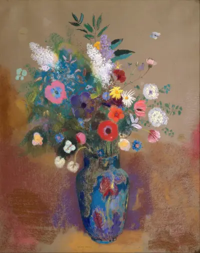 Bouquet of Flowers av Odilon Redon
