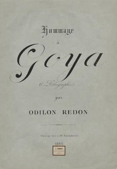 Cover, 1885 av Odilon Redon