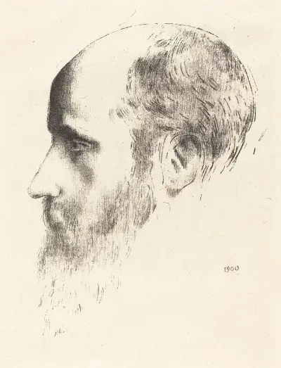 Edouard Vuillard av Odilon Redon