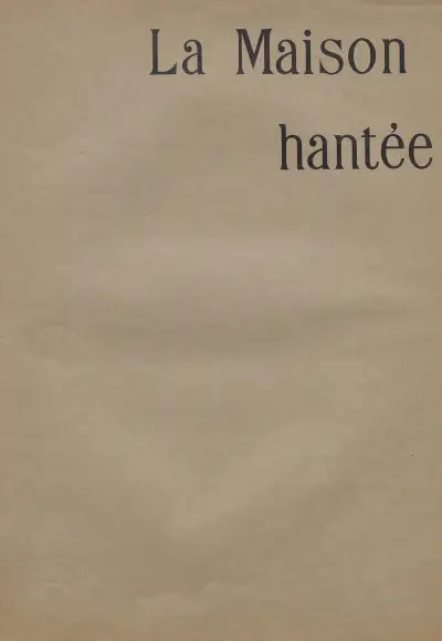 La Maison Hantée – Title (full_1896) av Odilon Redon