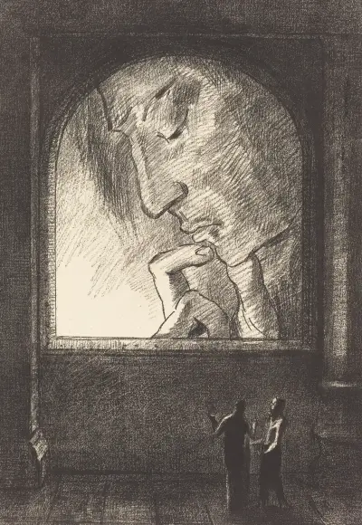 Lumiere (Light) av Odilon Redon