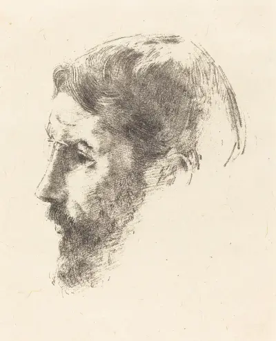 Pierre Bonnard, 1900 av Odilon Redon