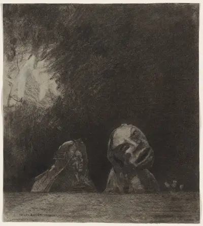 Quasimodo av Odilon Redon