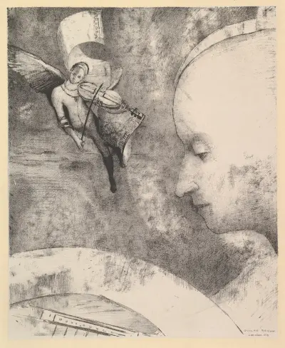 Sztuka niebiańska, 1894 – nr 2, Odilon Redon