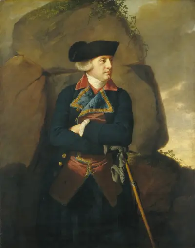 Porträt eines Gentlemans von Joseph Wright of Derby