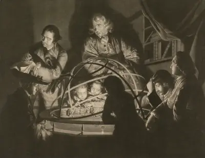 Planetariet av Joseph Wright of Derby