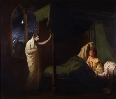 William And Margaret From Percy’s ‘reliques Of Ancient English Poetry’ av Joseph Wright of Derby
