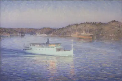 Das weiße Boot von Prince Eugen, Duke of Närke