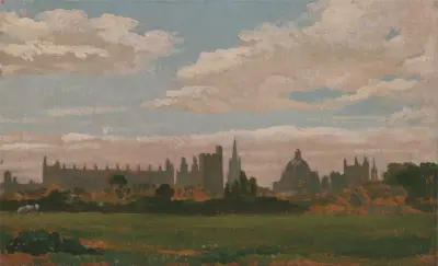 A View of Oxford av William Turner of Oxford