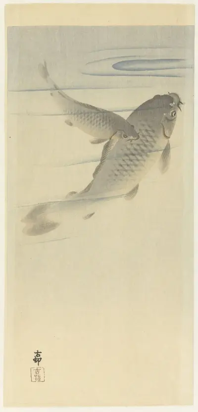 Kapři, Ohara Koson