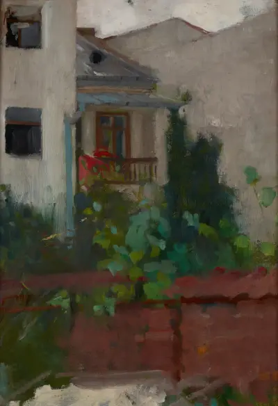 Architekturlandschaft von Olga Boznanska