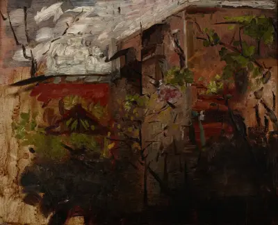 Buildings II av Olga Boznanska