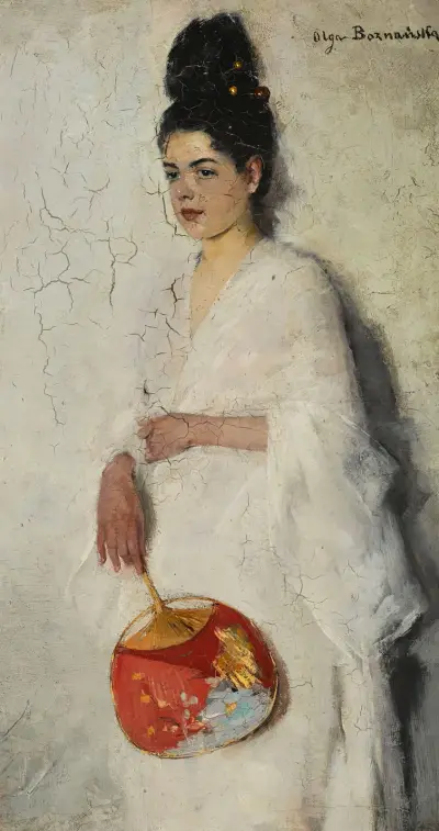 Japanische Frau von Olga Boznanska