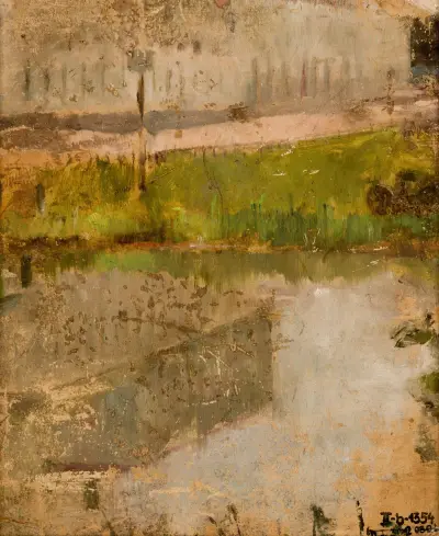 Landscape Motif, 1930 av Olga Boznanska
