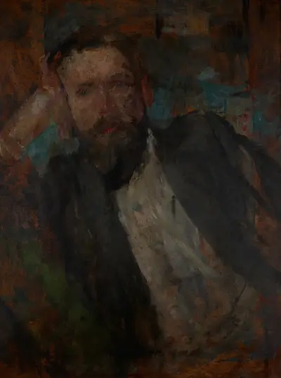 Männerbildnis von Olga Boznanska