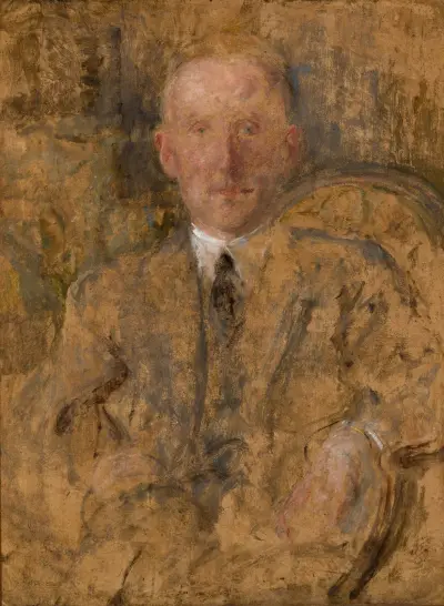 Porträt von Emeryk Hutten-Czapski von Olga Boznanska