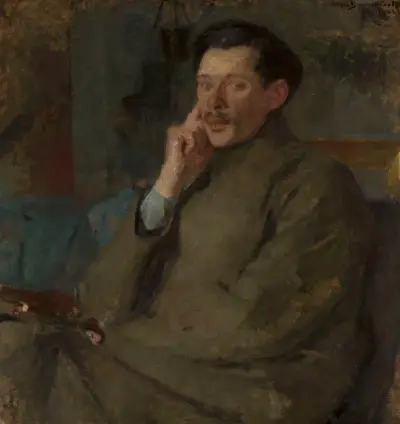 Portrét Franciszka Mączyńského (1874–1947), architekta, Olga Boznanska