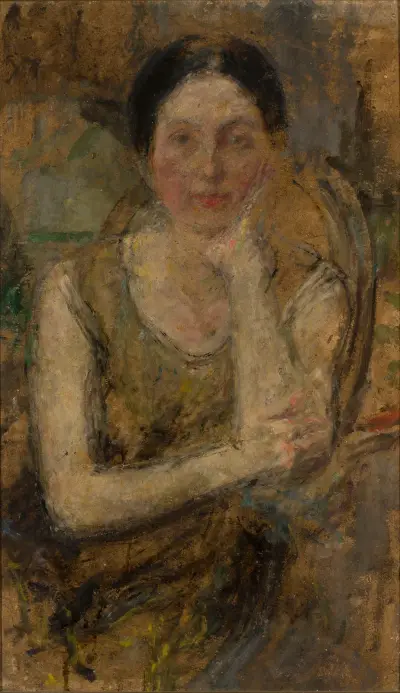 Porträt der Maria Pfitzner von Olga Boznanska