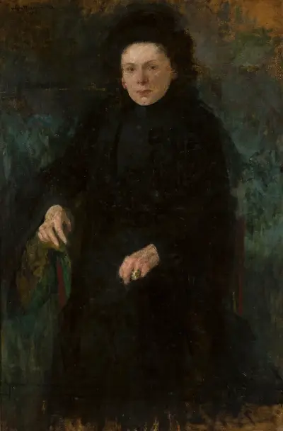 Porträt von Fräulein Papara von Olga Boznanska