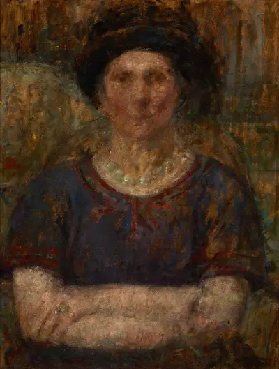 Porträt der Frau Bankiewicz von Olga Boznanska
