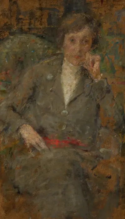 Porträt von Ms. Syrewicz von Olga Boznanska